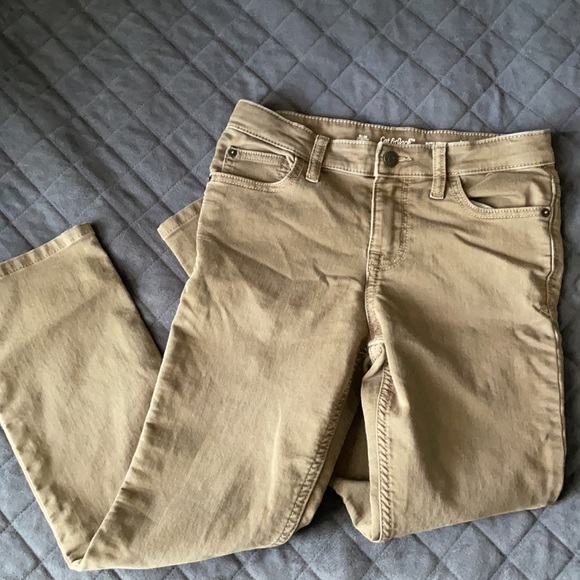 NWOT size 12 slim super stretch dark khaki pants - Picture 8 of 10